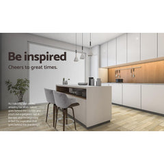 1x Kitchen Bar Stools Wooden Bar Stool Chairs Swivel Velvet Fabric Grey - BSR