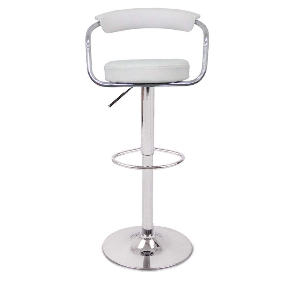 2 x GINA BAR STOOL WHITE - BSR