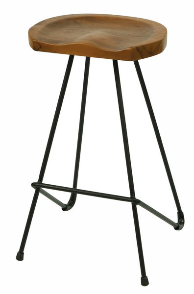 Timber saddle stool 2025