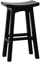 Tokyo Wooden Backless Kitchen Bar Stool – Chocolate