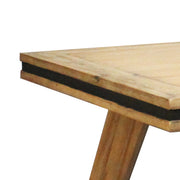 Sage Wooden Dining Table – Silver
