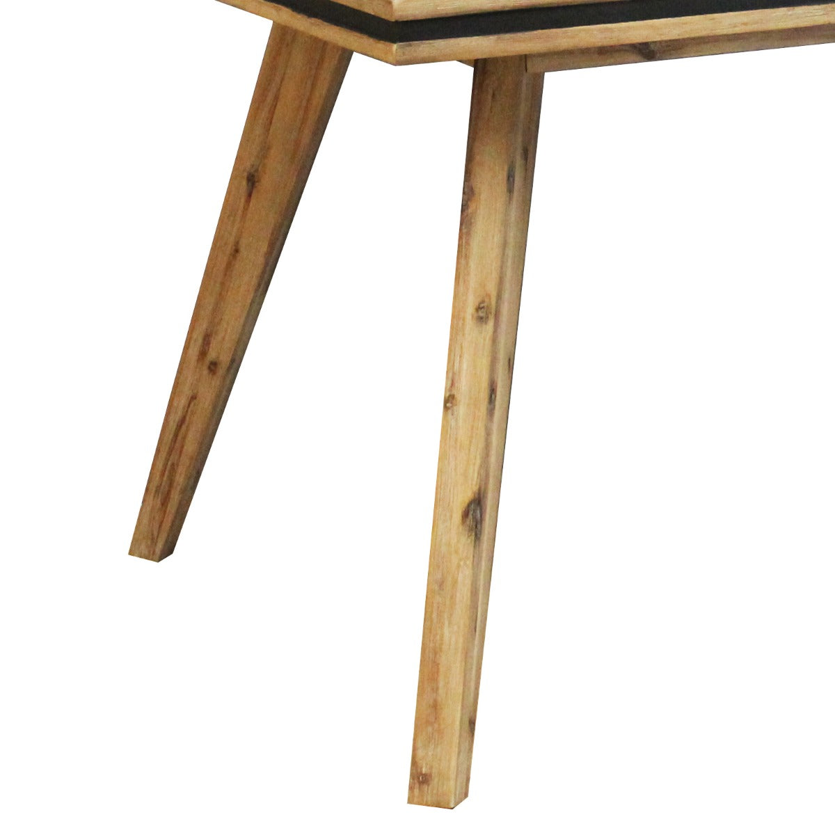 Sage Wooden Dining Table – Silver