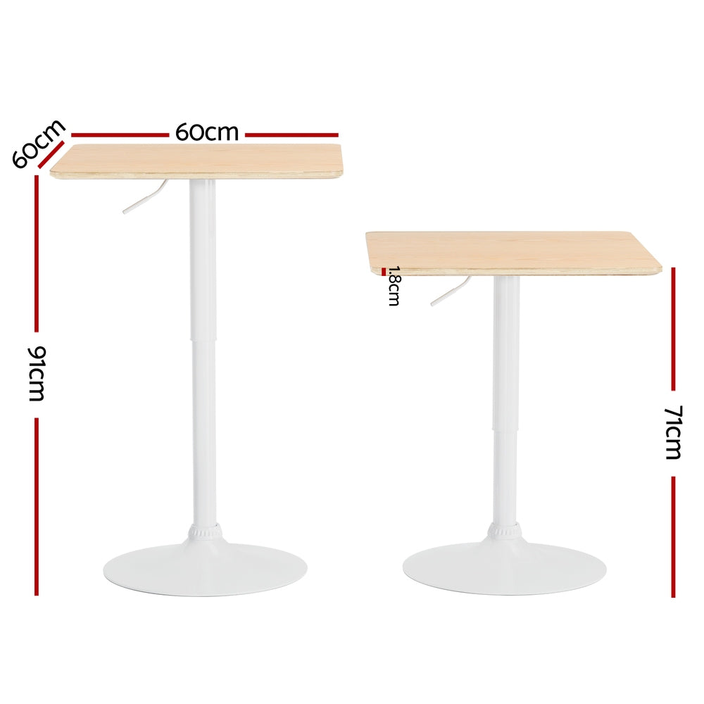 Carson Bar Table – White