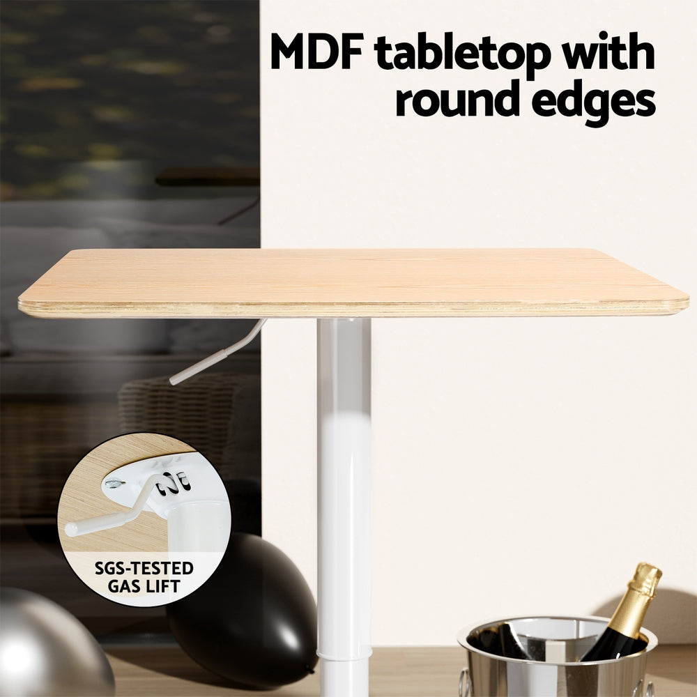 Carson Bar Table – White