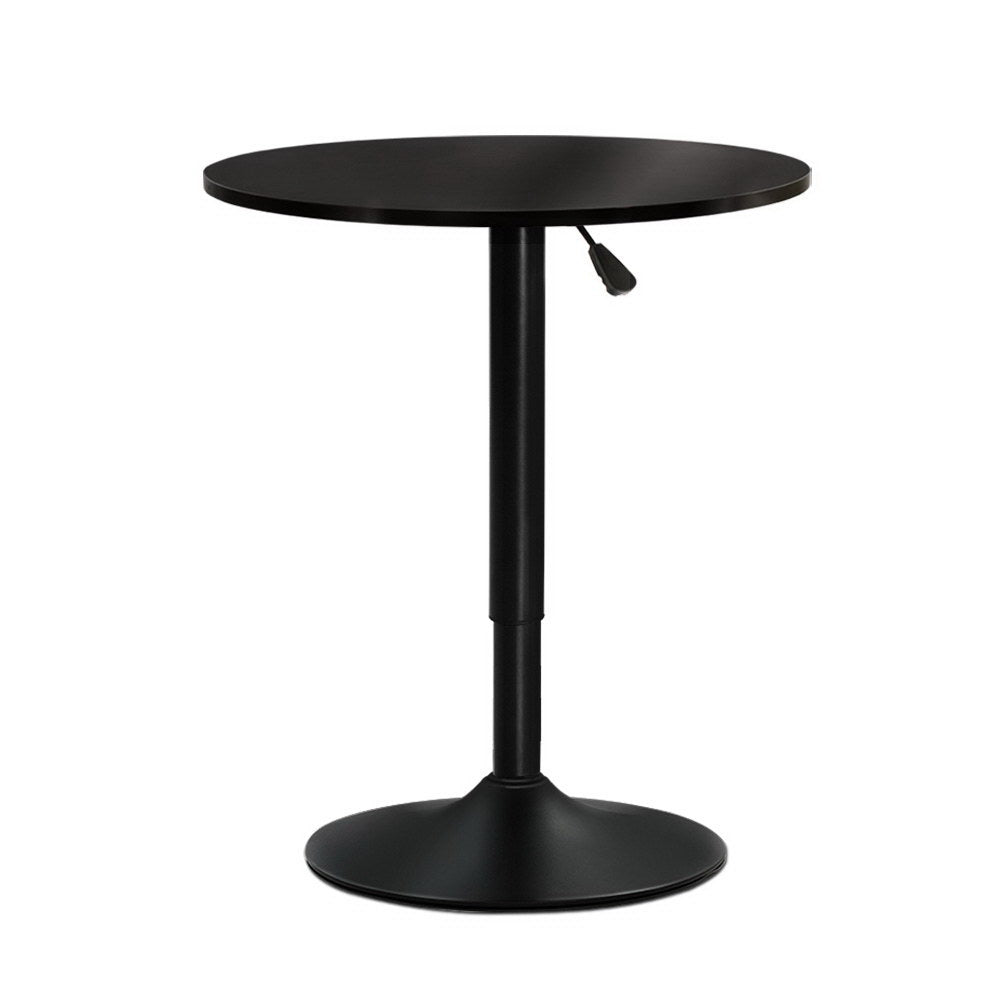 Everton Wooden Bar Table – Black