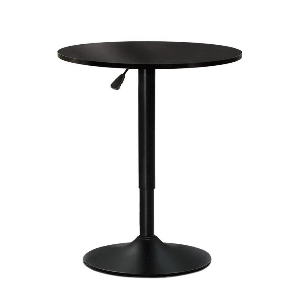 Everton Wooden Bar Table – Black