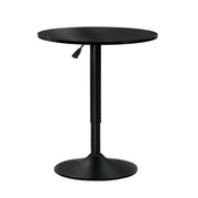 Everton Wooden Bar Table – Black