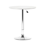 Everton Wooden Bar Table – White