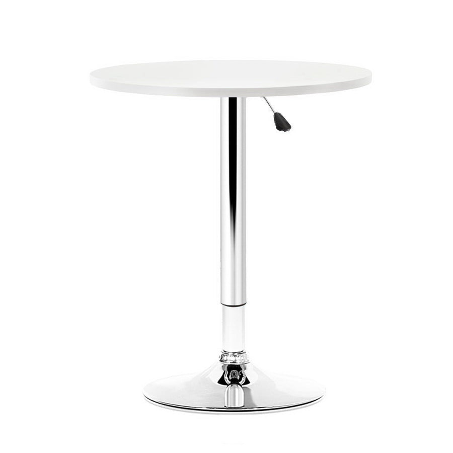 Everton Wooden Bar Table – White