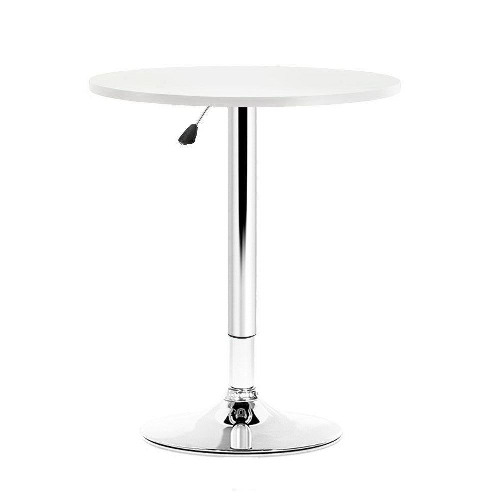 Everton Wooden Bar Table – White