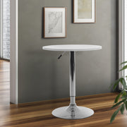 Everton Wooden Bar Table – White