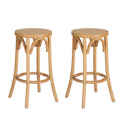 Apri Rattan Bar Stool Set of 2