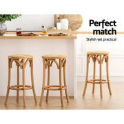 Apri Rattan Bar Stool Set of 2