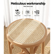 Apri Rattan Bar Stool Set of 2