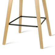 Nico Plastic Backless Kitchen Bar Stool Set of 4 – Black — image 6