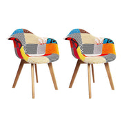 Pavilion Fabric Dining Chair Set of 2