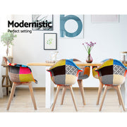 Pavilion Fabric Dining Chair Set of 2