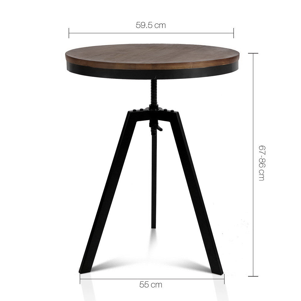 Garnet Bar Table – Brown