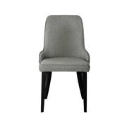 Pierce Fabric Dining Chair Set of 2 – Grey