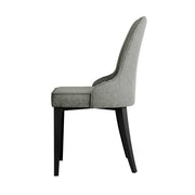 Pierce Fabric Dining Chair Set of 2 – Grey