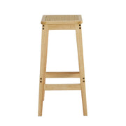 Crawford Rattan Bar Stool Set of 2