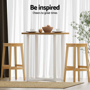Crawford Rattan Bar Stool Set of 2