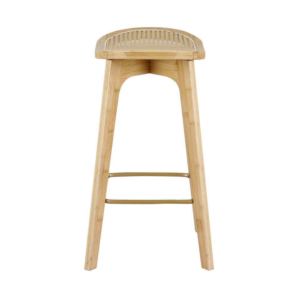 Everton Rattan Bar Stool Set of 2