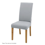 Riley Fabric Dining Chair Cover Set – Grey