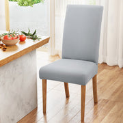 Riley Fabric Dining Chair Cover Set – Grey