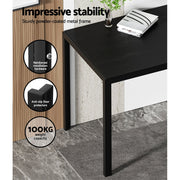Clyde Metal Dining Set – Black