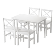 Lawson Dining Set – White