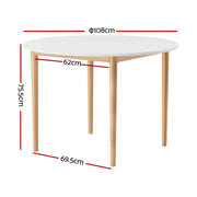 Caspian Dining Table – White