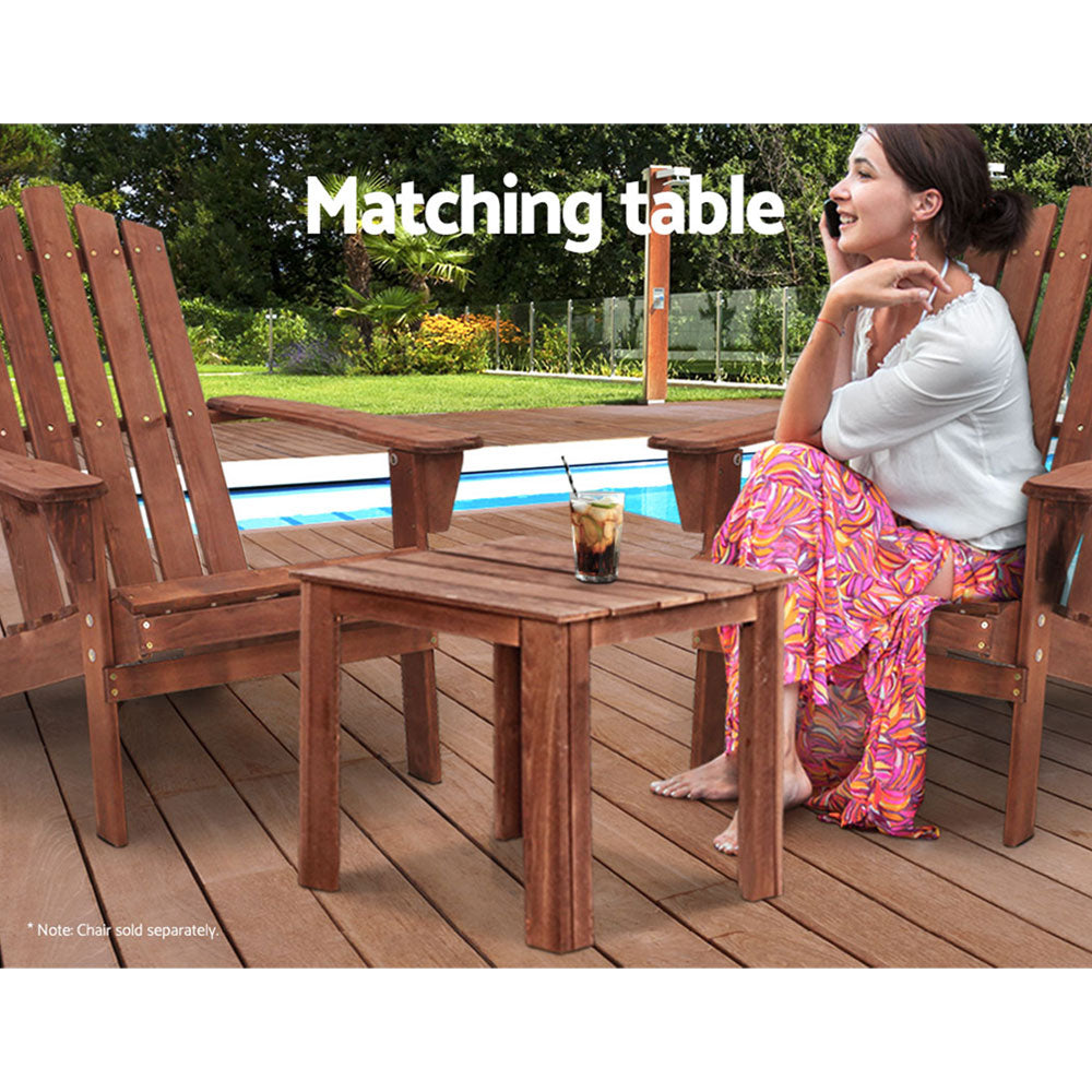 Coffee Wooden Camping Furniture – Brown