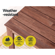 Coffee Wooden Camping Furniture – Brown