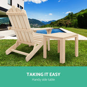 Coffee Wooden Camping Furniture – Natural