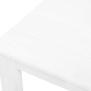 Coffee Wooden Camping Furniture – White