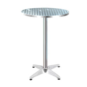 Hendrix Outdoor Bar Table – Silver