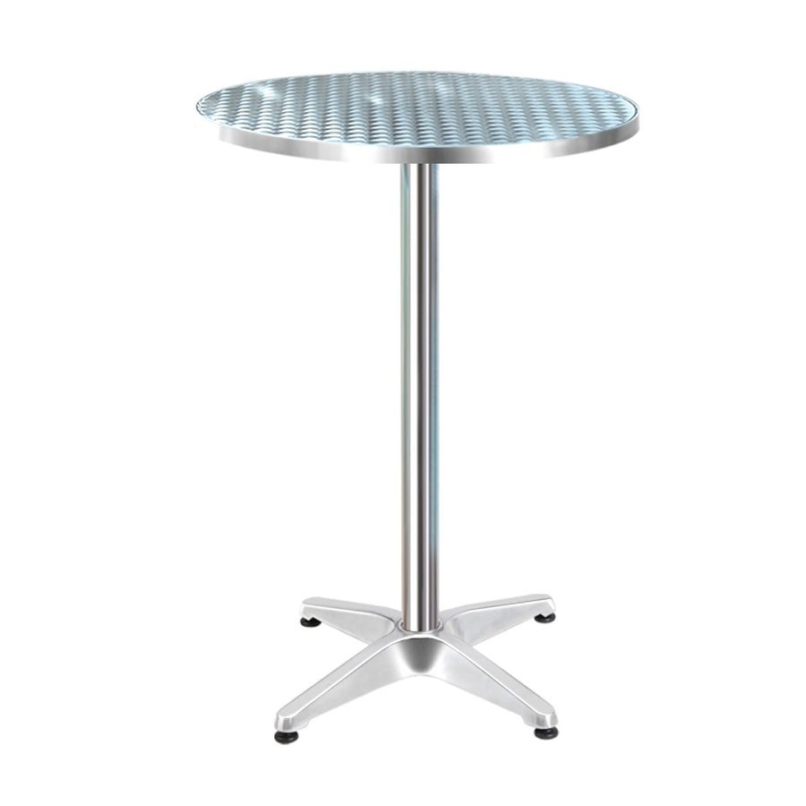 Hendrix Outdoor Bar Table – Silver