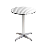 Hendrix Outdoor Bar Table Set of 4 – Silver