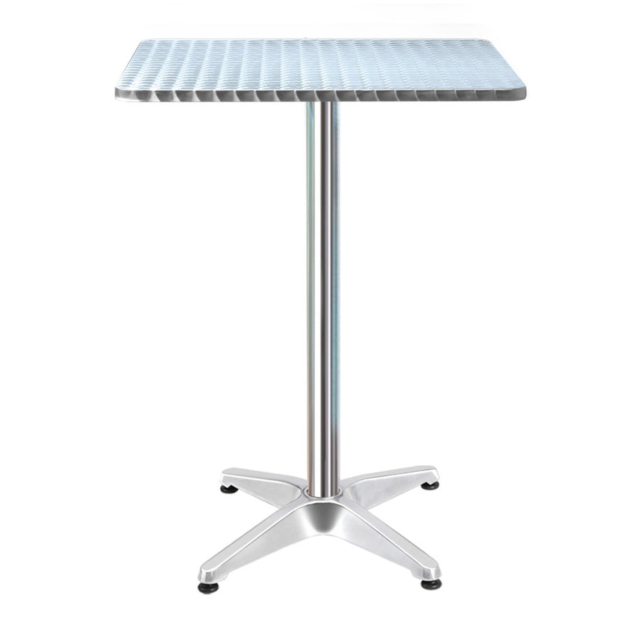 Huxley Outdoor Bar Table – Silver