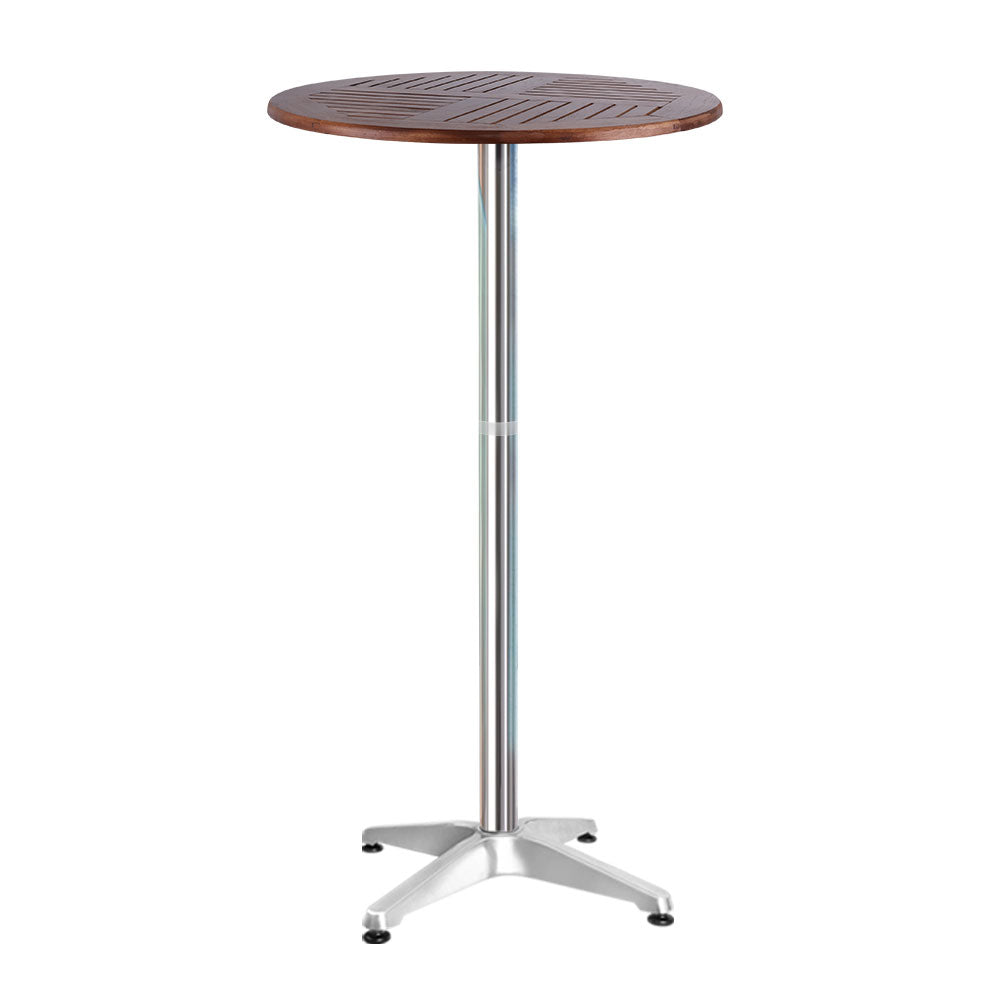 Hollis Wooden Outdoor Bar Table