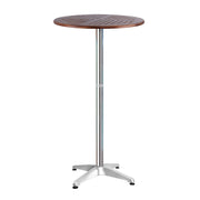 Hollis Wooden Outdoor Bar Table