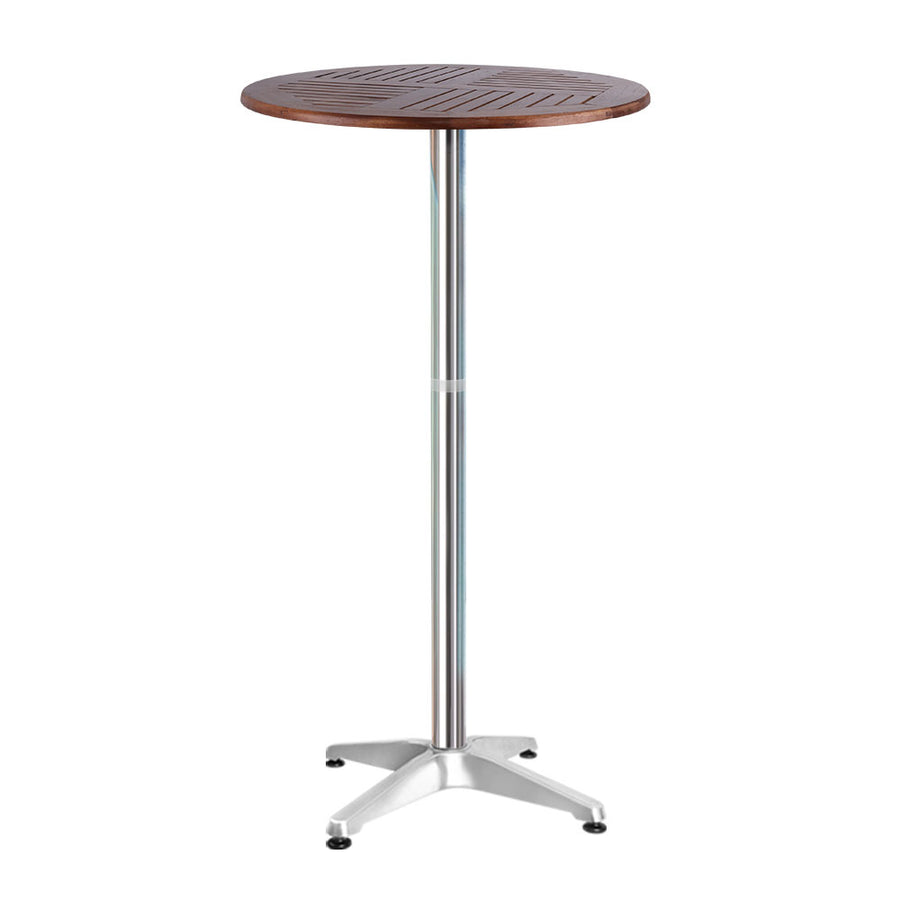 Hollis Wooden Outdoor Bar Table