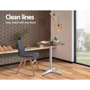 Hollis Wooden Outdoor Bar Table