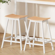 Ari Wooden Bar Stool Set of 2