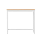 Ari Wooden Bar Table – White