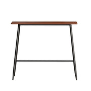 Halle Metal Bar Table – Black