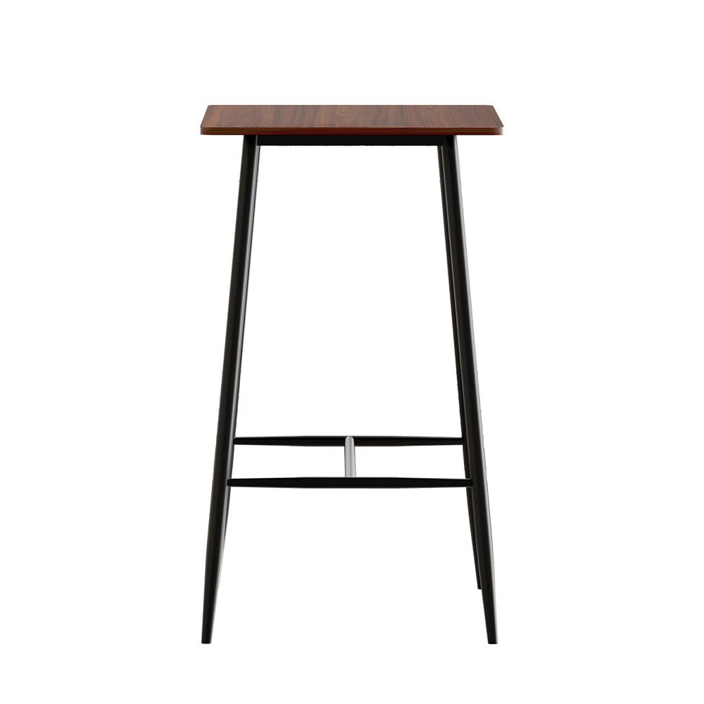 Halle Metal Bar Table – Black