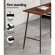 Halle Metal Bar Table – Black