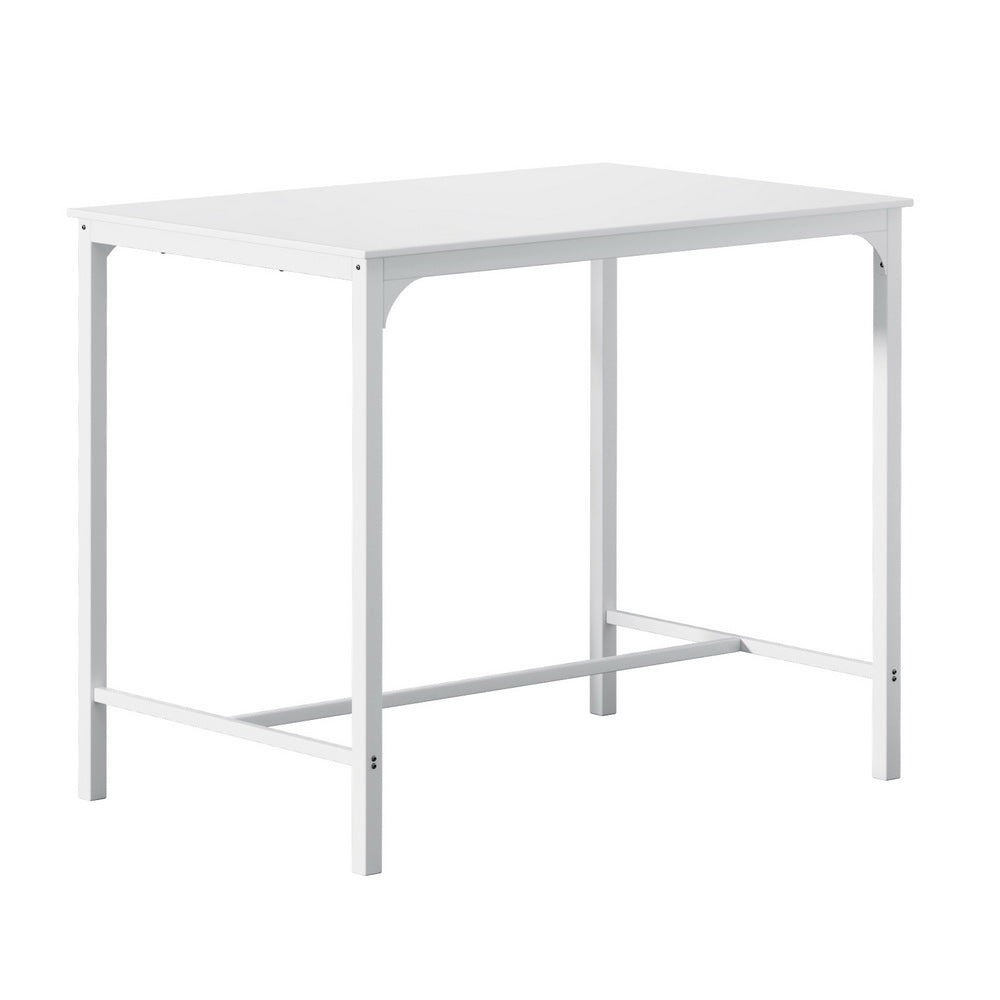 Grayson Metal Bar Table – White